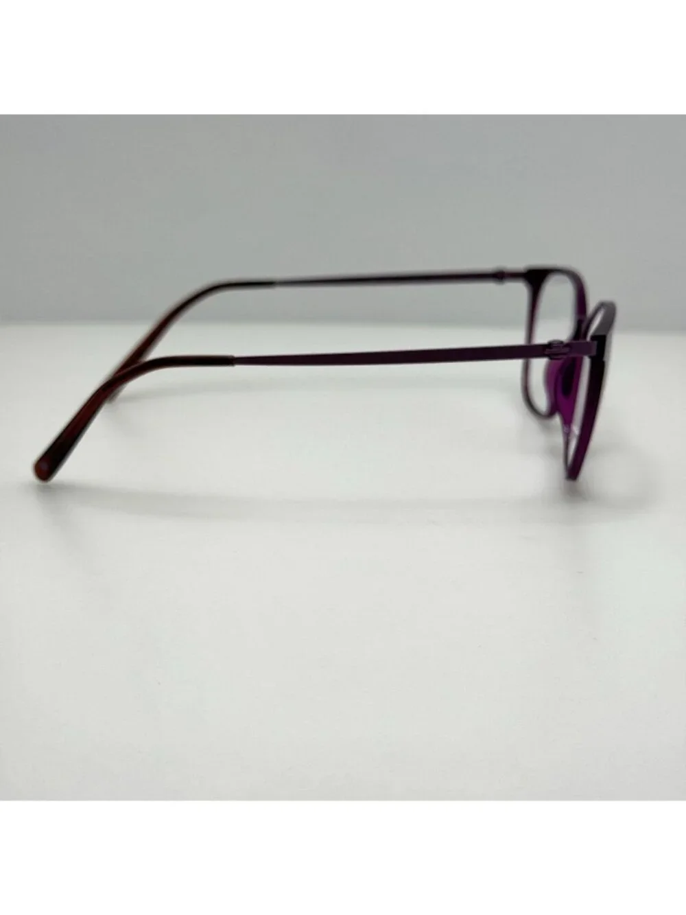 Modo Eyeglasses Eye Glasses Frames 7015 Purple Titanium 51-15-140